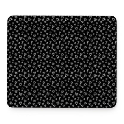 Diamond Pattern Print Mouse Pad