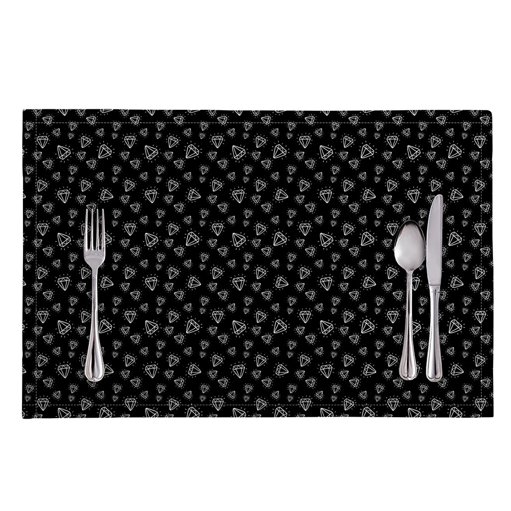 Diamond Pattern Print Placemat