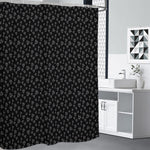 Diamond Pattern Print Premium Shower Curtain