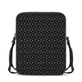 Diamond Pattern Print Rectangular Crossbody Bag