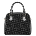 Diamond Pattern Print Shoulder Handbag