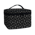 Diamond Pattern Print Travel Makeup Bag