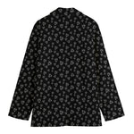 Diamond Pattern Print Women's Blazer