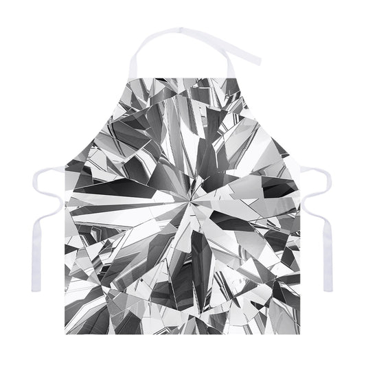 Diamond Print Adjustable Apron