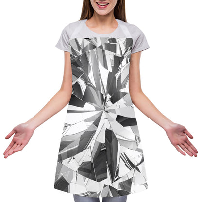 Diamond Print Adjustable Apron