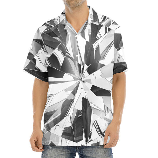 Diamond Print Aloha Shirt