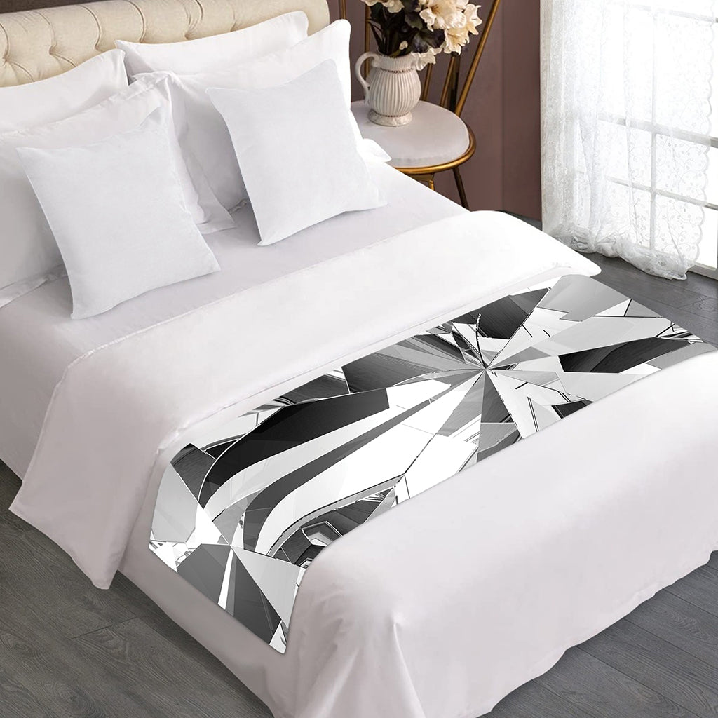 Diamond Print Bed Runner