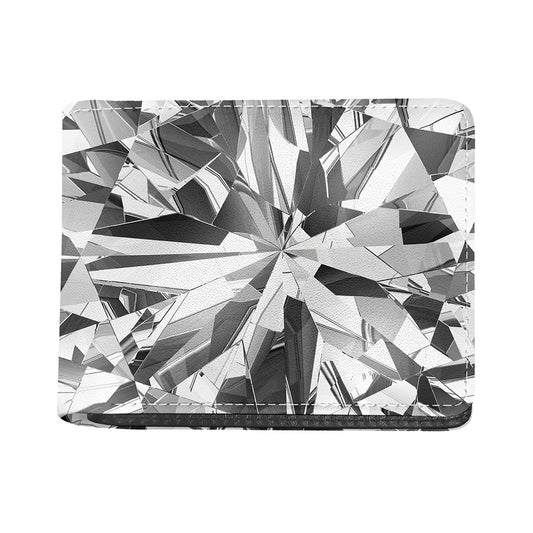 Diamond Print Bifold Wallet