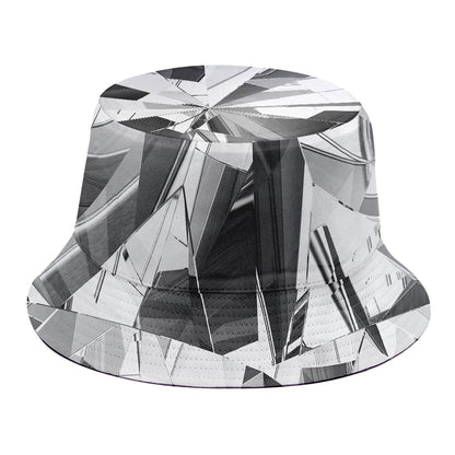 Diamond Print Bucket Hat