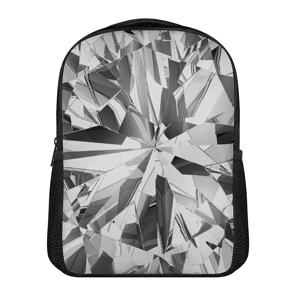 Diamond Print Casual Backpack