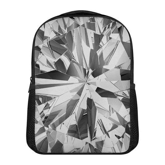 Diamond Print Casual Backpack