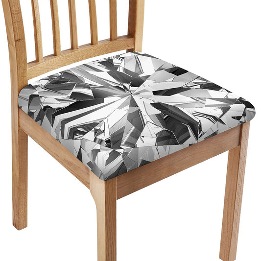 Diamond Print Chair Cushion Cover