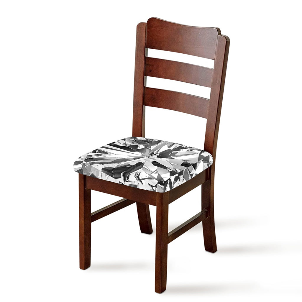 Diamond Print Chair Cushion Cover