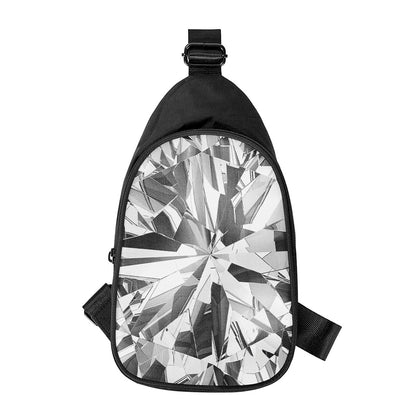Diamond Print Chest Bag