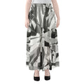 Diamond Print Chiffon Maxi Skirt