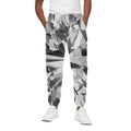 Diamond Print Cotton Sweatpants