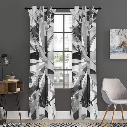 Diamond Print Curtain