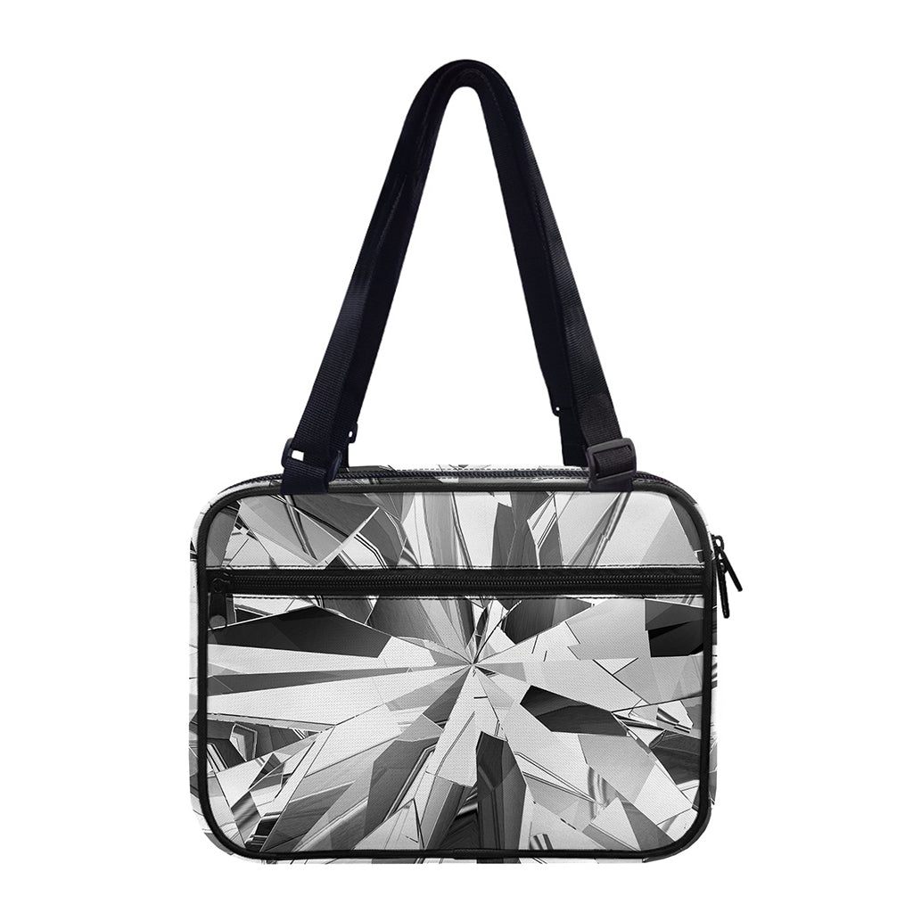 Diamond Print Double Strap Bible Bag
