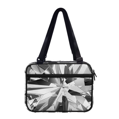 Diamond Print Double Strap Bible Bag