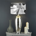 Diamond Print Drum Lamp Shade