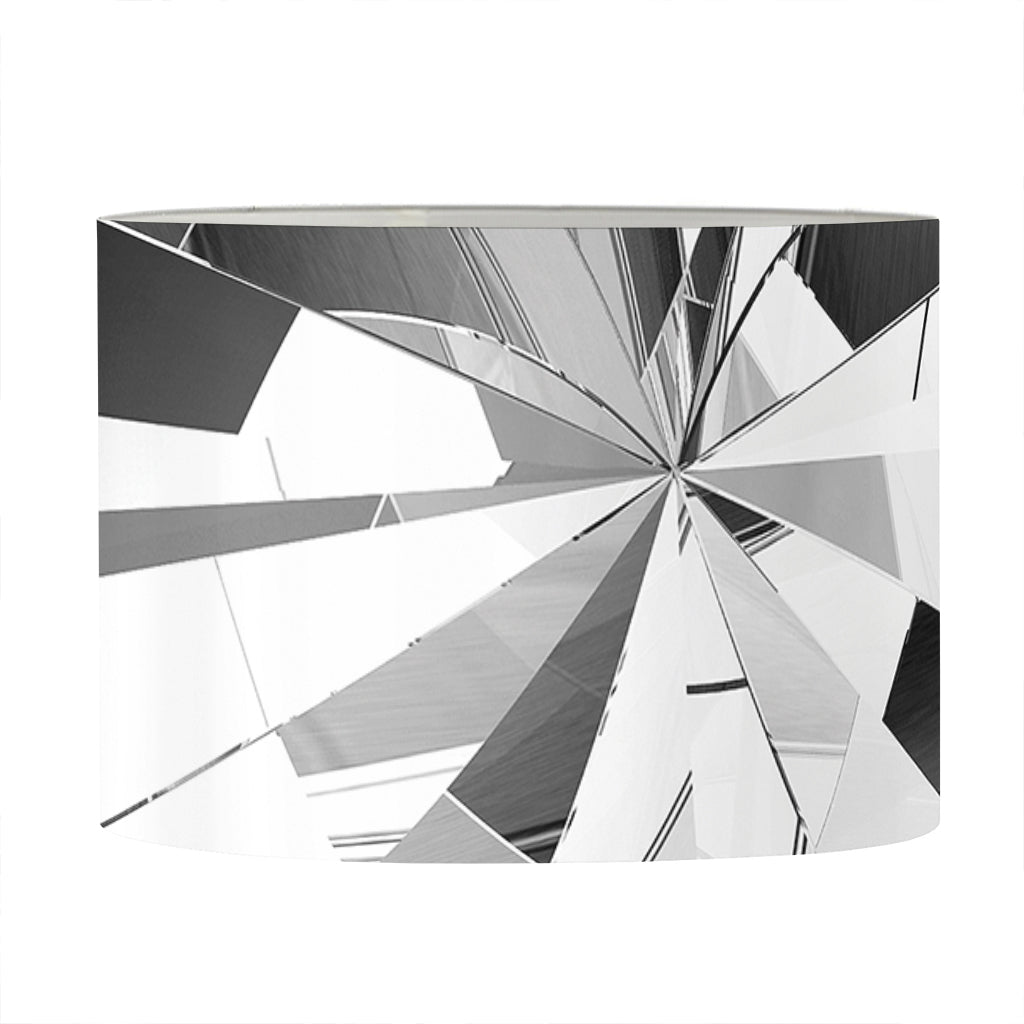 Diamond Print Drum Lamp Shade