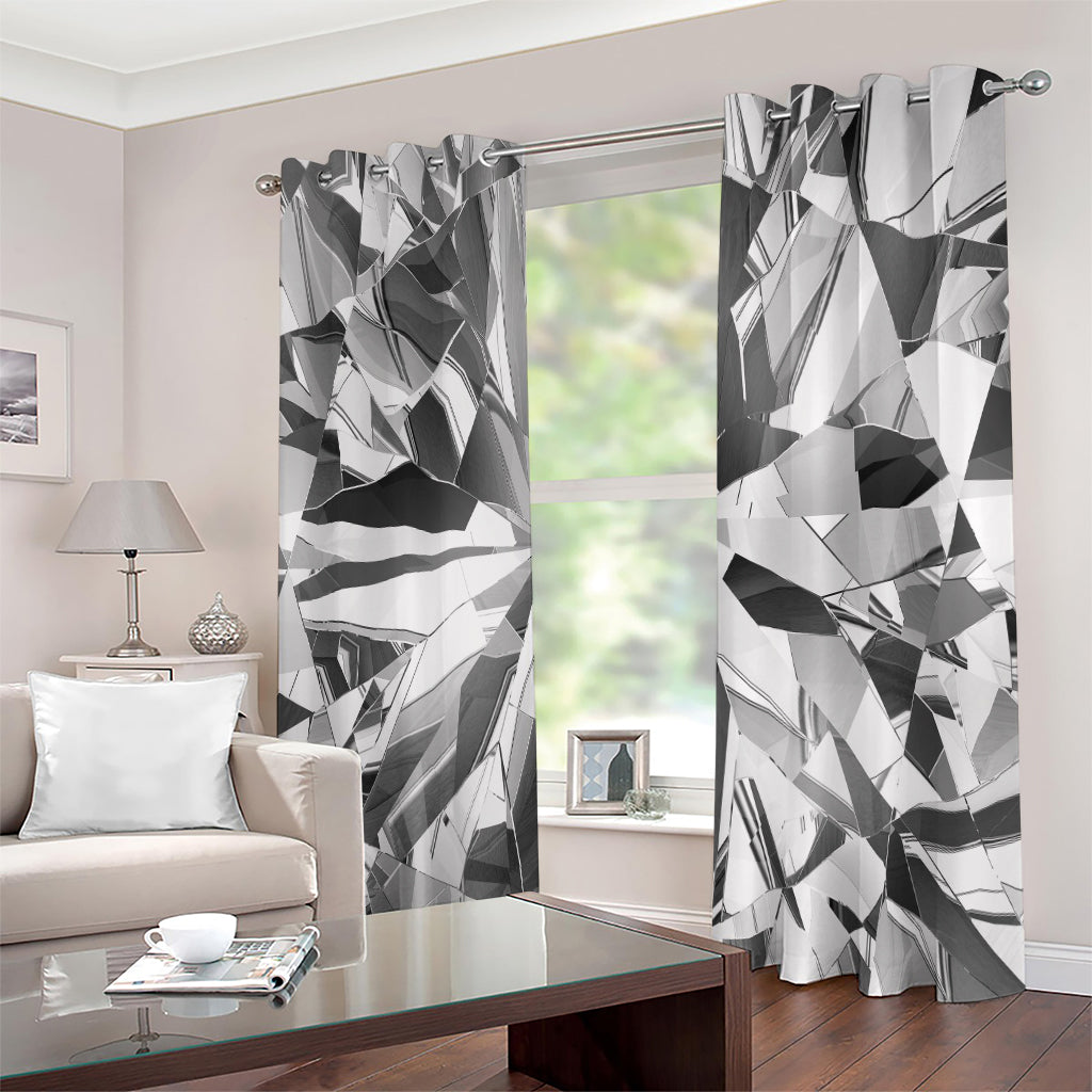 Diamond Print Extra Wide Grommet Curtains