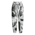 Diamond Print Fleece Lined Knit Pants