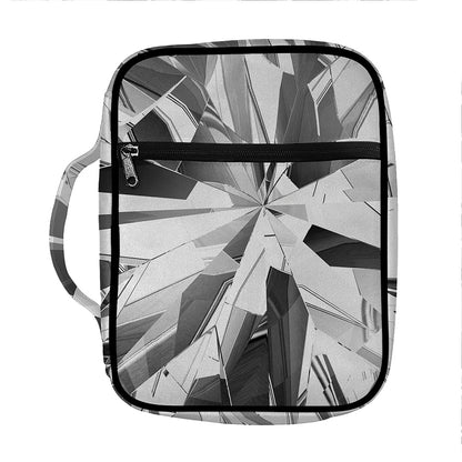 Diamond Print Front Pocket Bible Bag