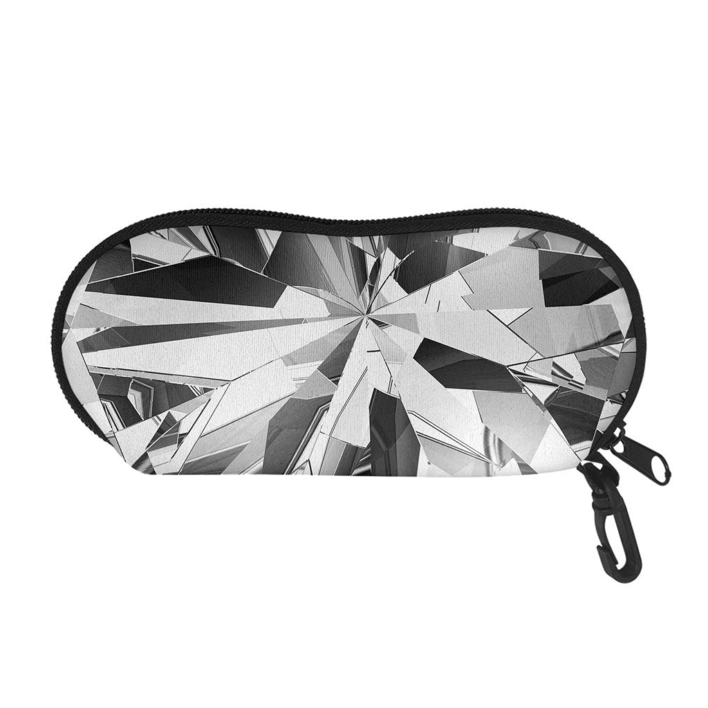 Diamond Print Glasses Case