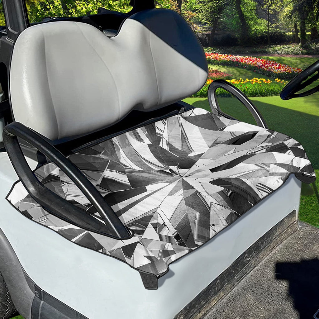 Diamond Print Golf Cart Seat Cover