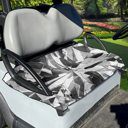 Diamond Print Golf Cart Seat Cover