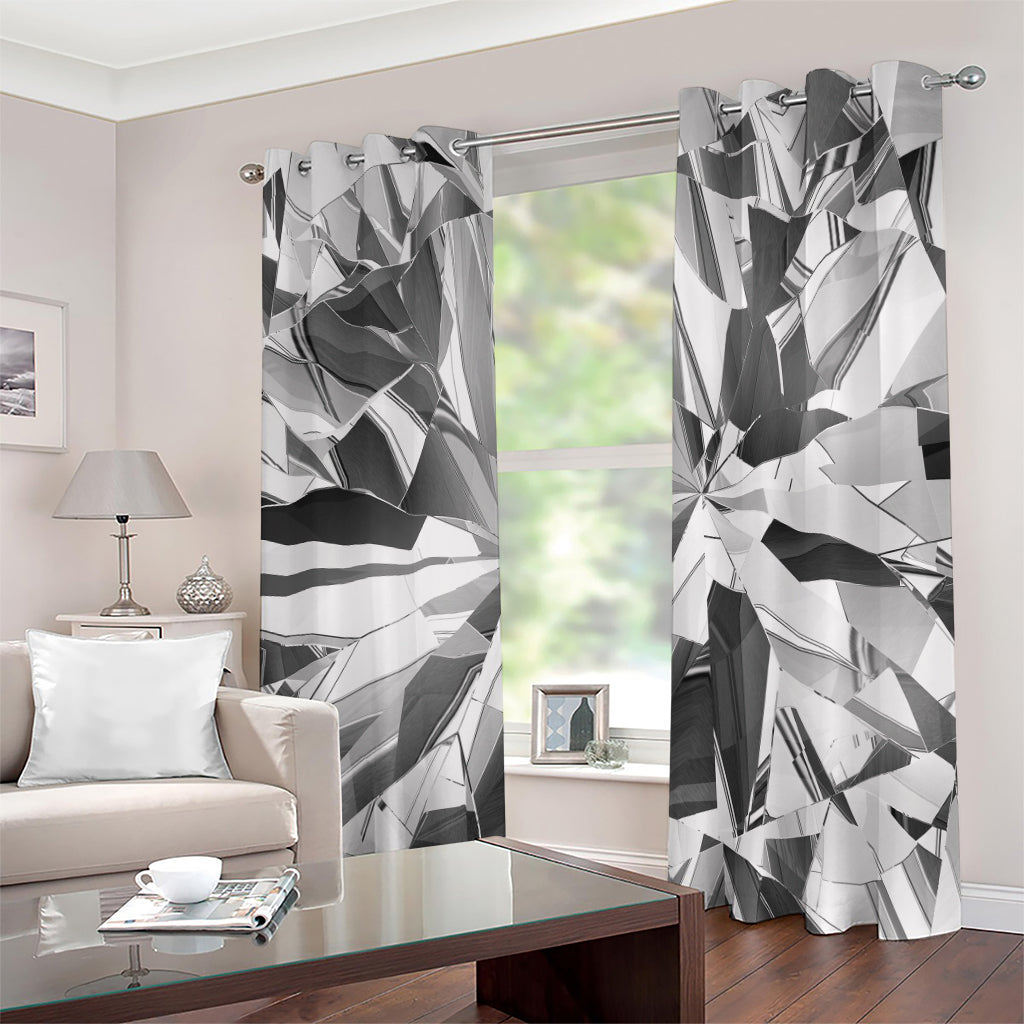 Diamond Print Grommet Curtains