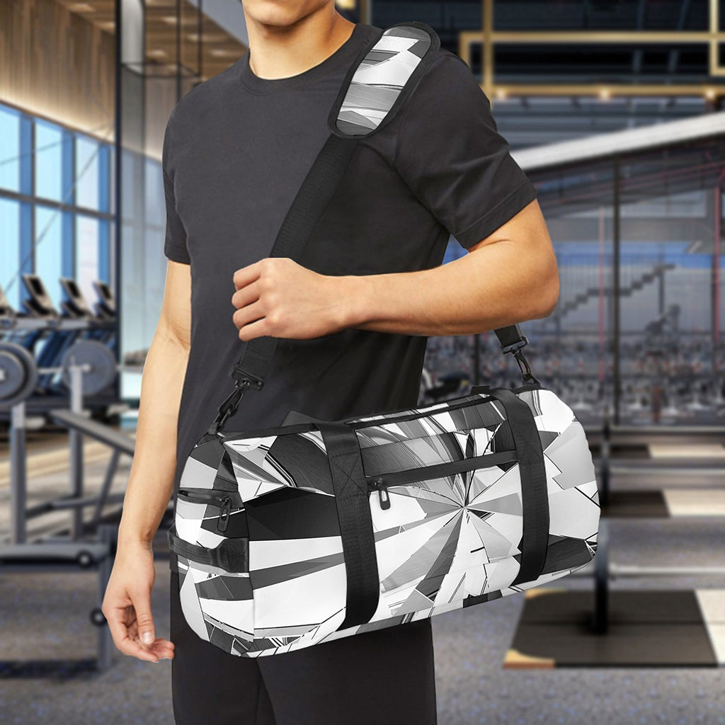 Diamond Print Gym Bag
