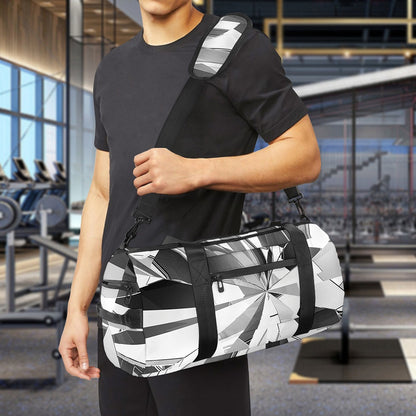 Diamond Print Gym Bag