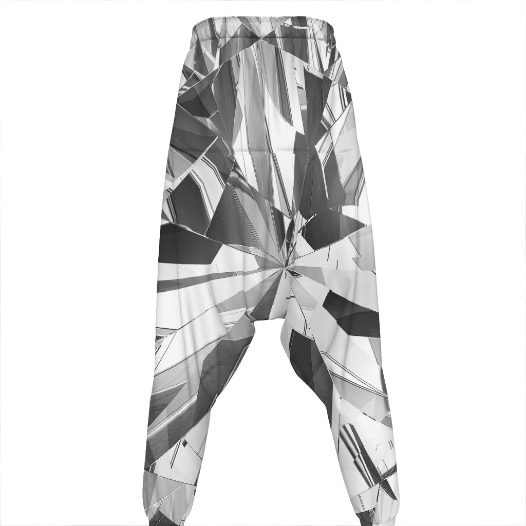 Diamond Print Hammer Pants