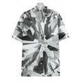 Diamond Print Hawaiian Shirt