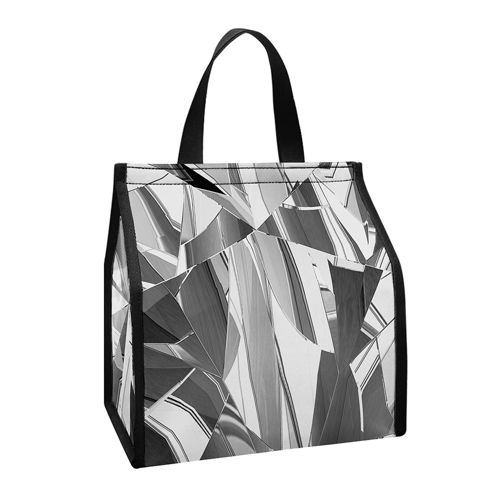 Diamond Print Insulated Lunch Tote
