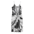 Diamond Print Jersey Midi Cami Dress