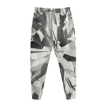 Diamond Print Jogger Pants