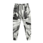 Diamond Print Jogger Pants