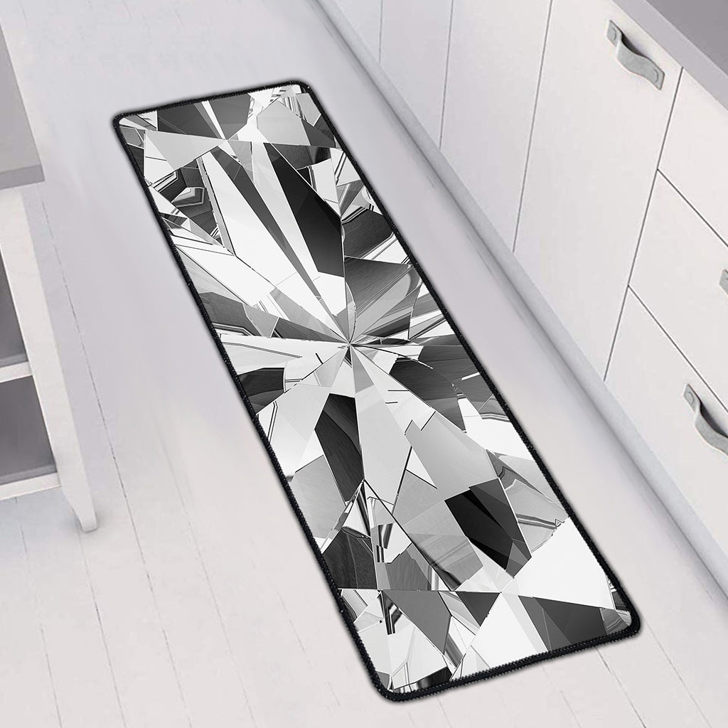 Diamond Print Long Kitchen Mat