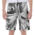 Diamond Print Men's Beach Shorts