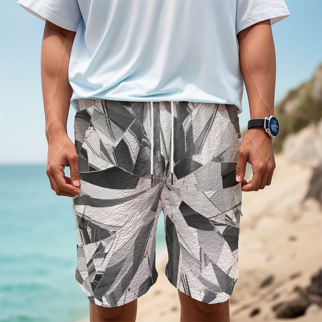 Diamond Print Men's Cargo Shorts