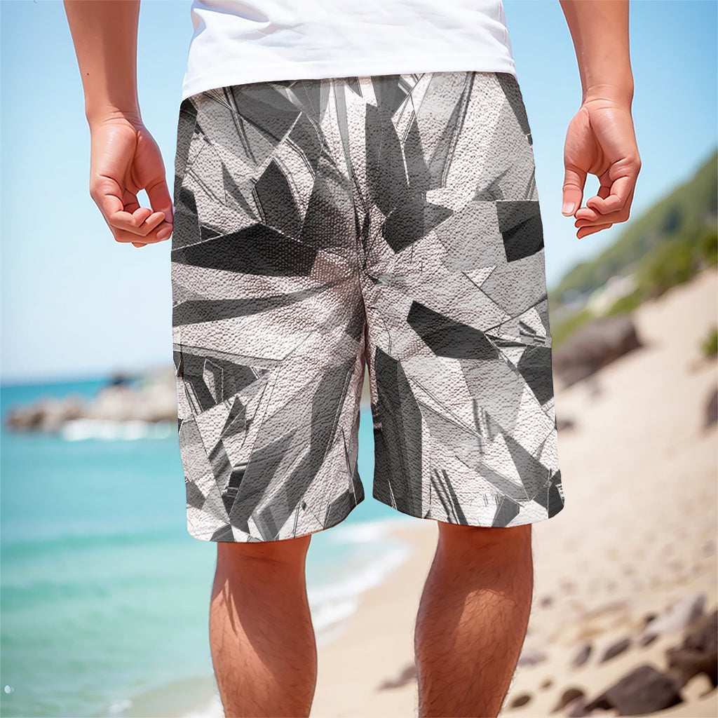 Diamond Print Men's Cargo Shorts