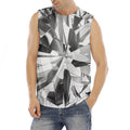 Diamond Print Men's Fitness Tank Top