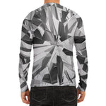 Diamond Print Men's Long Sleeve Rash Guard