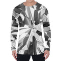 Diamond Print Men's Long Sleeve T-Shirt
