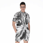 Diamond Print Men's Rompers
