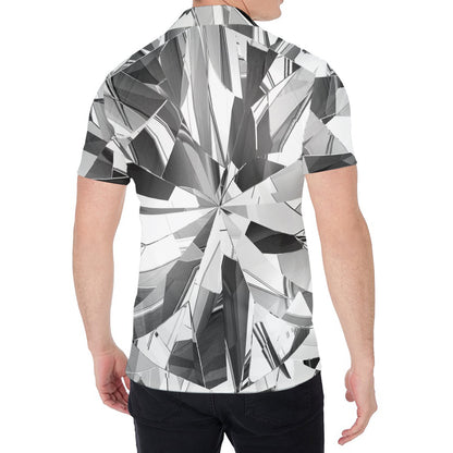 Diamond Print Men's Shirt