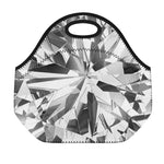 Diamond Print Neoprene Lunch Bag